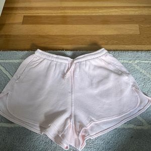 Light pink brandy Melville summer thermal shorts